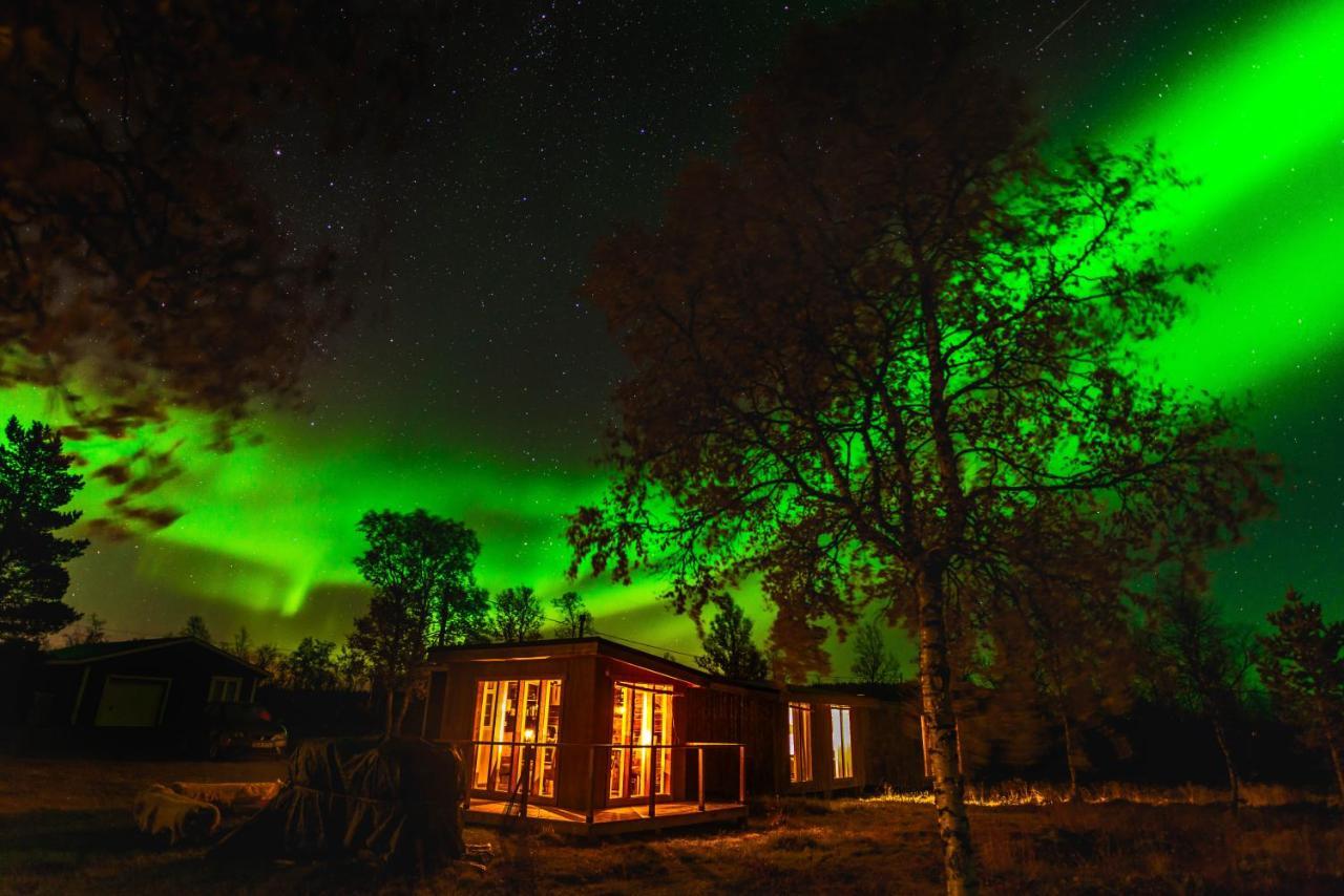 Arctic Gourmet Cabin Kiruna Ngoại thất bức ảnh