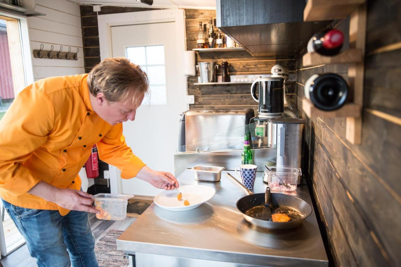 Arctic Gourmet Cabin Kiruna Ngoại thất bức ảnh