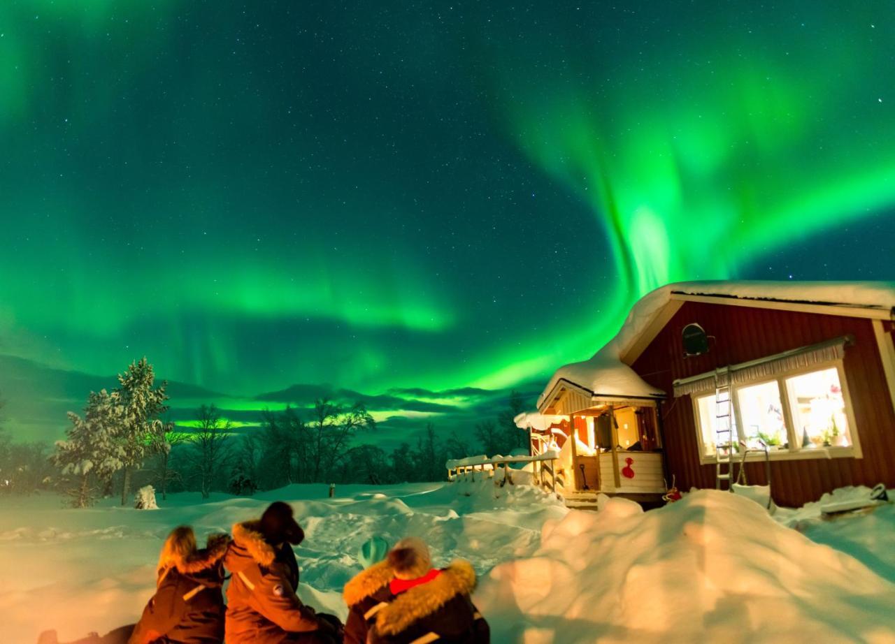Arctic Gourmet Cabin Kiruna Ngoại thất bức ảnh